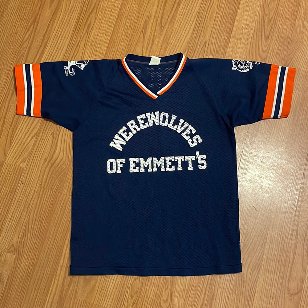 Vintage Old School Sports Jersey “Werewolves of Emmett’s”  - Offers Welcome